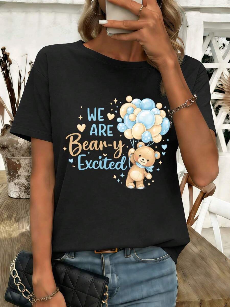 Women T-Shirts - Black - View 1