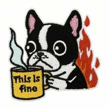 15PCS Flame Iron On Patches, Sew On Embroidered Applique Repair Patch DIY Crafts Projects For Clothing Jacket Jeans Pants Dress Backpack Hat Decorations Gifts - Multicolor - View 4