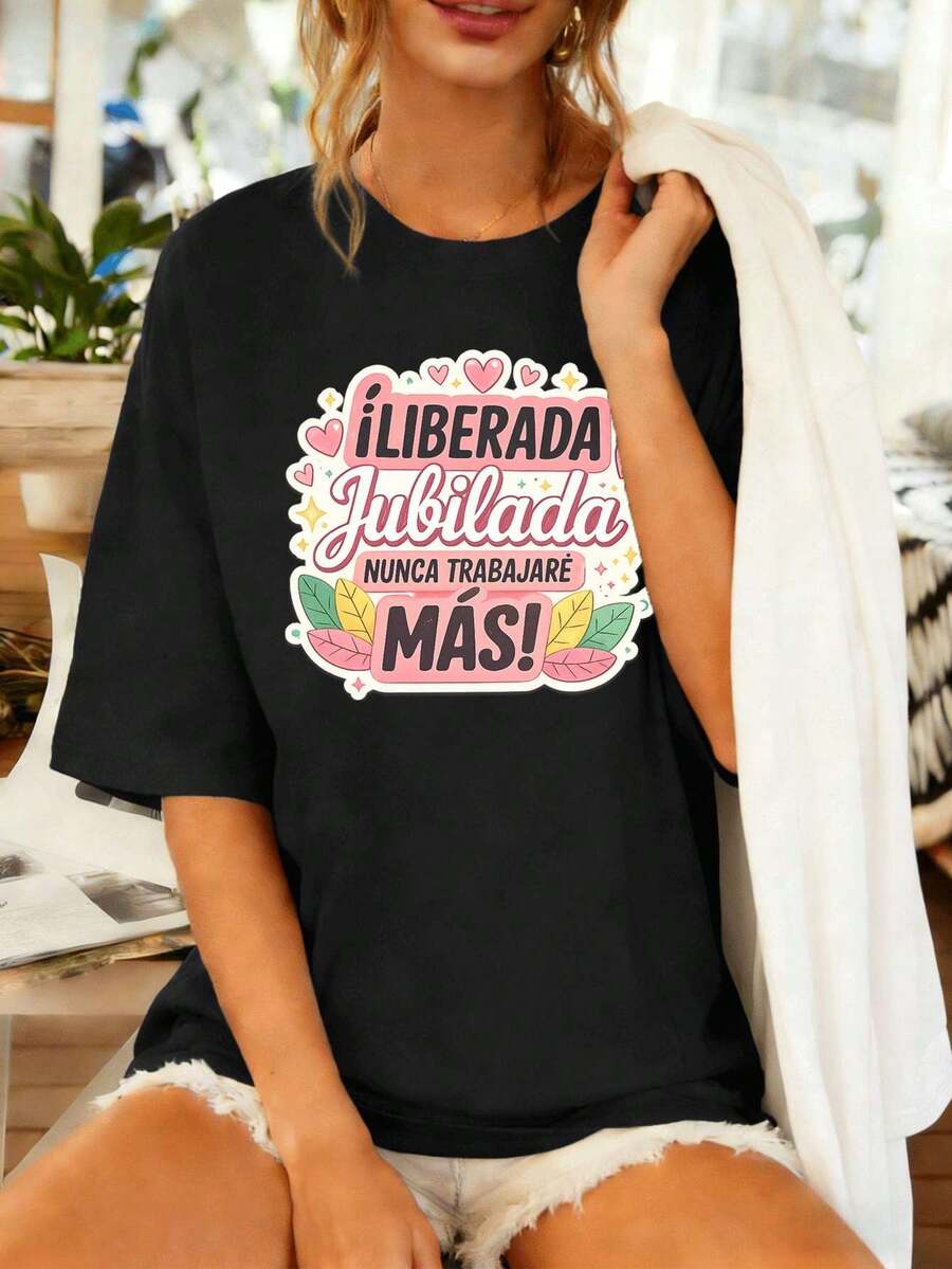 Women T-Shirts - Black - View 1