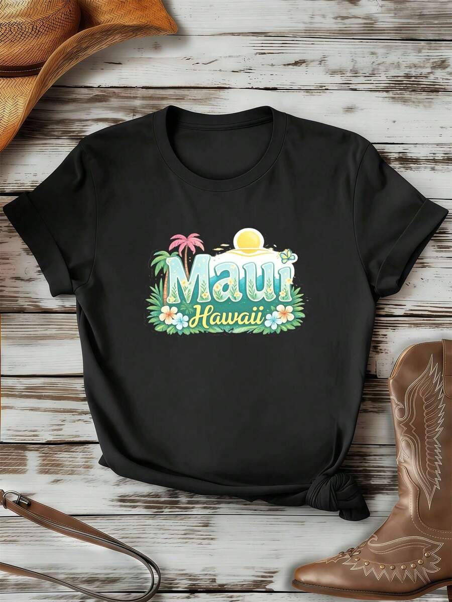 Women T-Shirts - Black - View 1