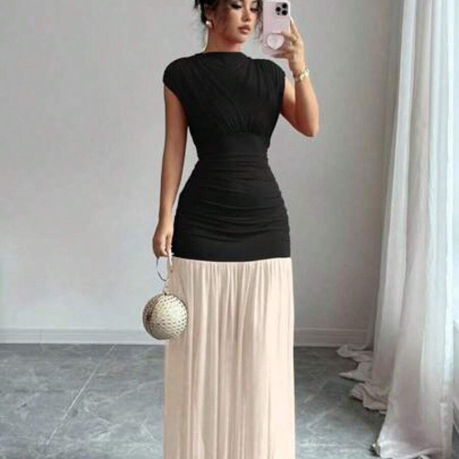 Women Long Dresses - Multicolor - View 1
