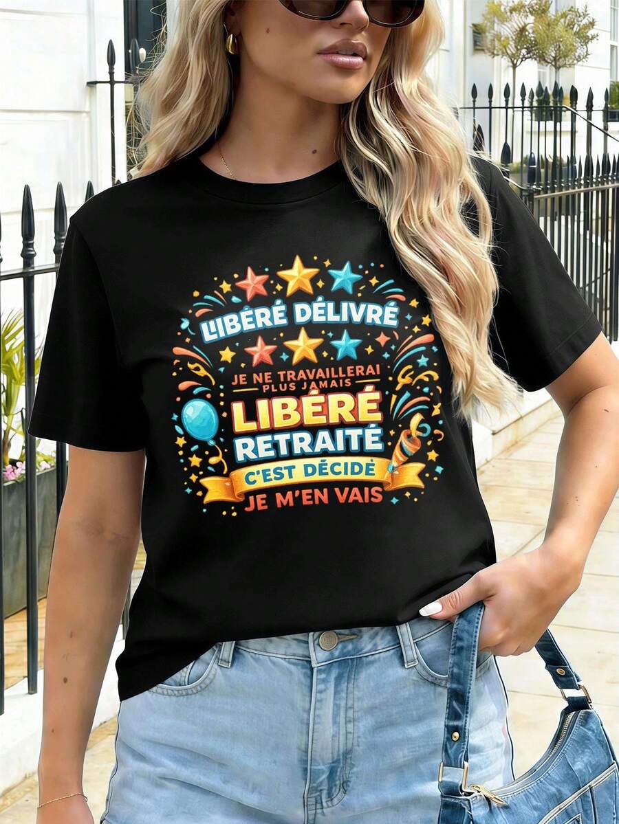 Women T-Shirts - Black - View 1