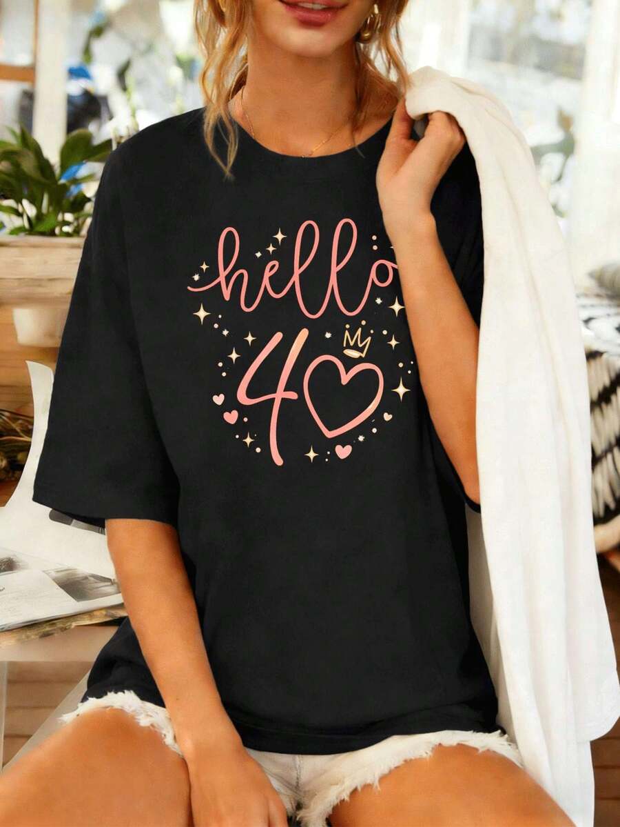 Women T-Shirts - Black - View 1
