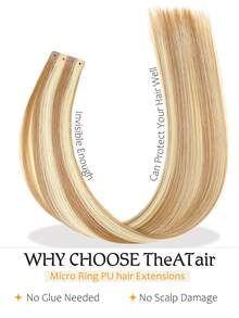 Invisible PU Brown Hair Tie, Seamless Reusable Brown Hair Binder - Multicolor - View 10