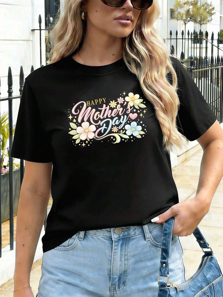 Women T-Shirts - Black - View 1