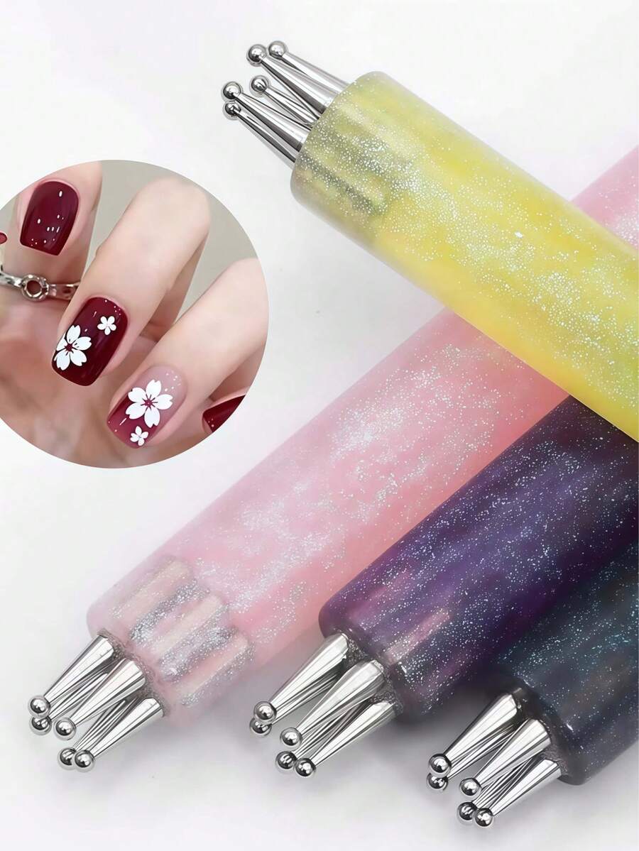 1 chiếc bút vẽ hoa đơn giản, nhanh chóng dùng để vẽ và chấm móng tay. - Nhiều màu - Xem 1