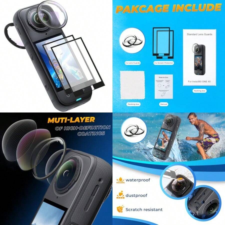 Lens Protectors - As Pic - View 1