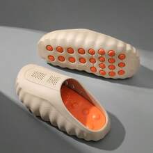 1 Đôi Dép Sandal Nam Nữ Unisex EVA Massage 2026 Dép Thể Thao Casual Mới Ngoài Trời Dép Thời Trang Cặp Đôi Đi Biển Dép Nam Dép Nữ Phù Hợp Đi Chơi Hàng Ngày Đi Bộ Đi Biển Vui Chơi Bờ Biển 36-47 Dép Nhà Tắm Phù Hợp Xuân Hè Thu Đông - Gạo cam - Xem 11