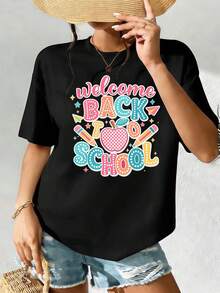 Women T-Shirts - Black - View 2