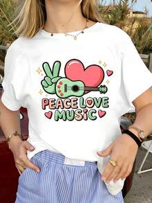 Women T-Shirts - White - View 1