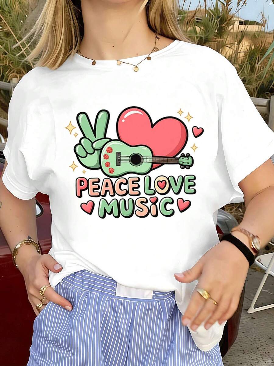Women T-Shirts - White - View 1