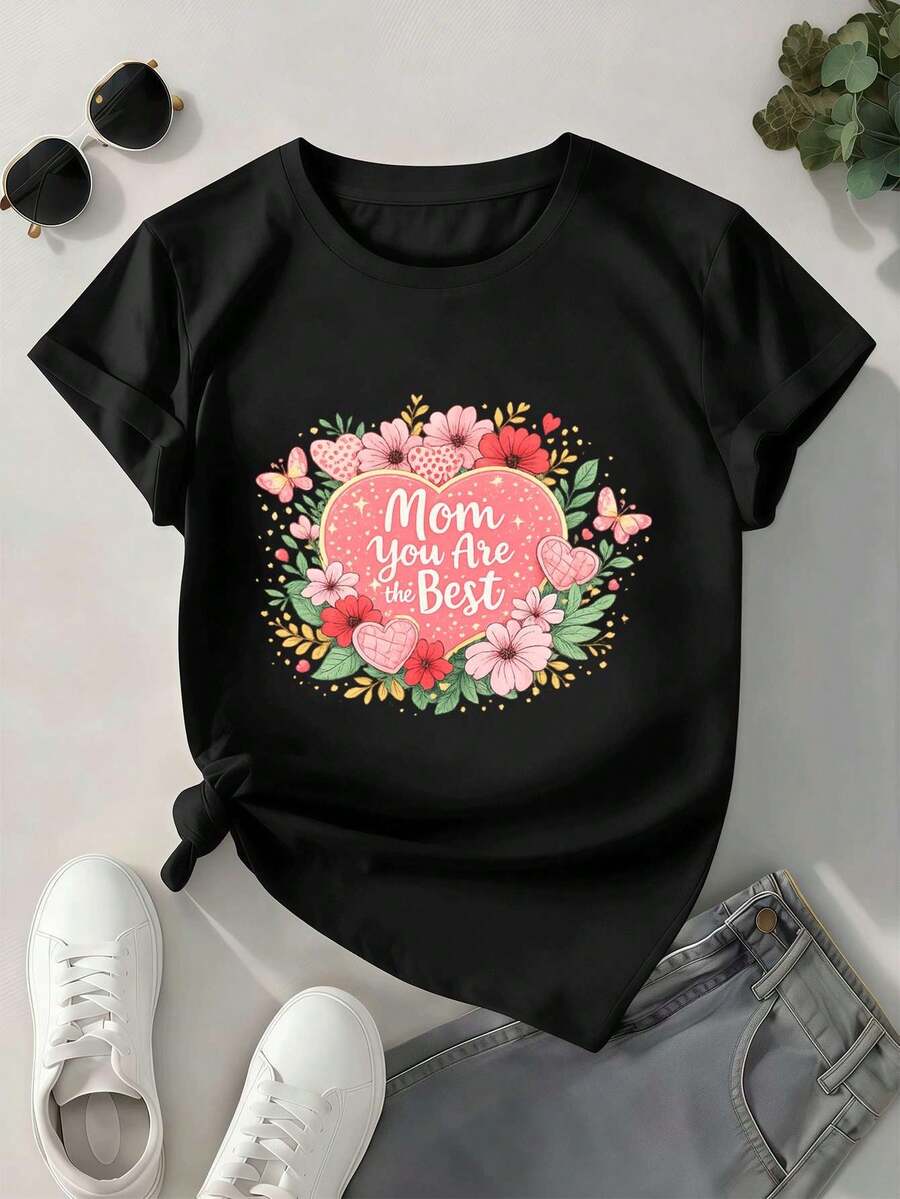 Women T-Shirts - Black - View 1