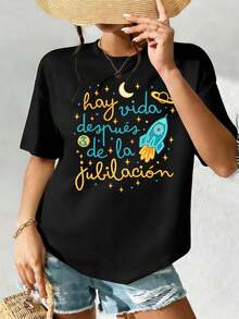 Women T-Shirts - Black - View 2