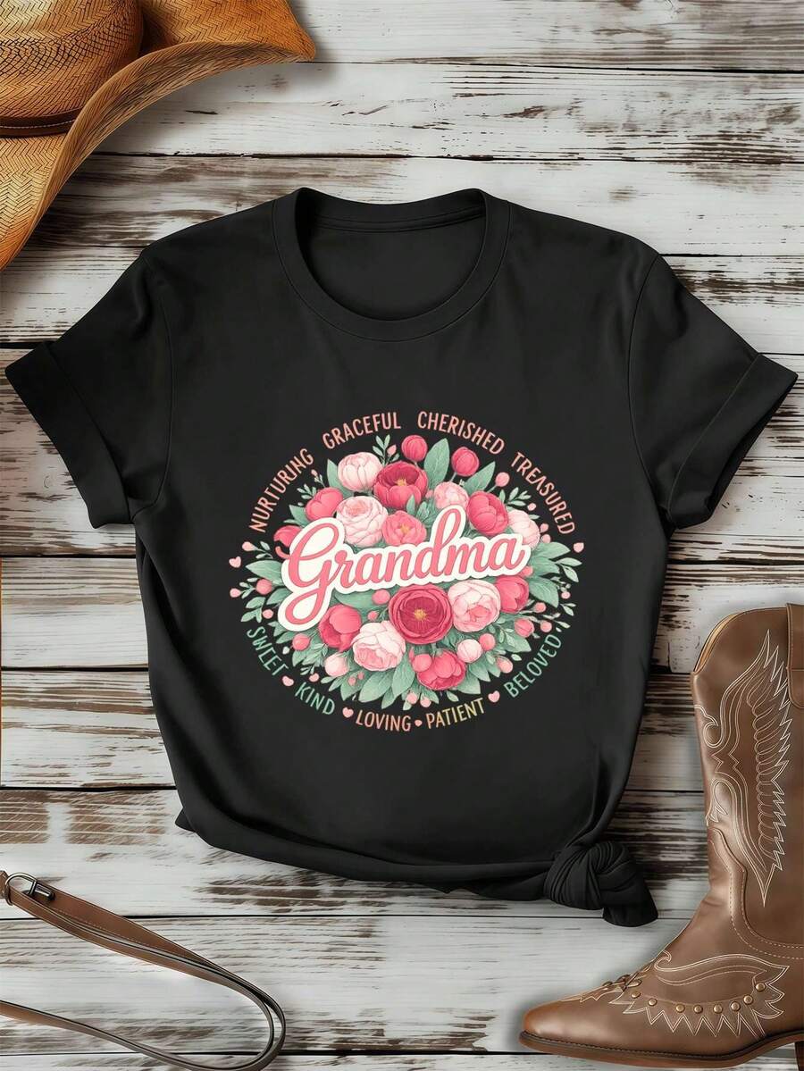 Women T-Shirts - Black - View 1