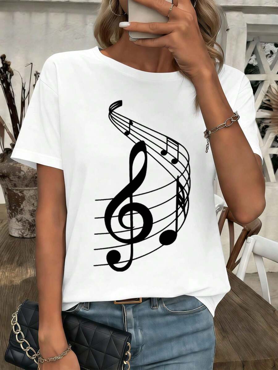 Women T-Shirts - White - View 1