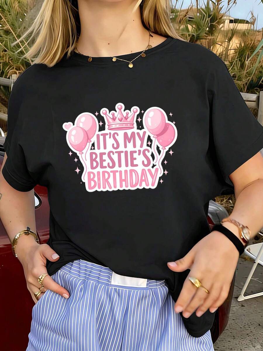 Women T-Shirts - Black - View 1