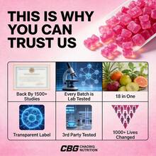 Bum Support Gummies For Women, NAD+ Supplement ,BBL Vitamin A, Vitamin C, Vitamin E, Vitamin B-6, Resveratrol, Chaste Tree Berry Extract, Vitamins And Supplements, Easy To Chew, Ideal Gift, Local Warehouse, Trusted Formula, Packaging May Vary - Perfect Pink Gummies+Top NAD - 查看 3