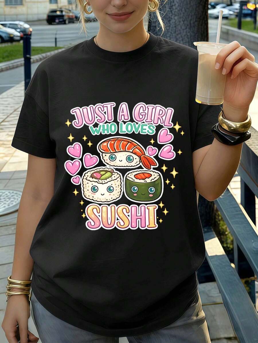 Women T-Shirts - Black - View 1