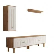 Television Stands & Entertainment Centers - White - View 4