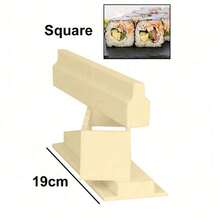 Sushi Making Kit - Beginner-Friendly Set - Sushi Maker & Mold Kit (Includes Rice Ball Molds) - Sushi Rolling Mat Set - Starter Kit - Features Reusable Tools - Easy To Clean - Creative & Fun Sushi Making Set - View 8