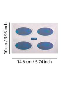 3 Miếng Dán Hình Tai Mèo Dưới Phấn Mắt, Màu Sắc Chuyển Sắc Ánh Kim Holographic Xanh Lam Đậm & Hồng Gradient, Tự Dính Không Keo Chống Nước Y2K Coquette Cyber Fairycore Aesthetic Face Jewels Dành Cho Phụ Nữ Và Bé Gái Phụ Kiện Trang Điểm Mắt & Mặt Tự Làm - Nhiều màu - Xem 8