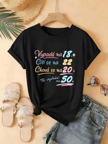 Women T-Shirts - Black - View 2