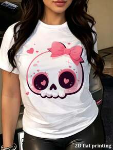 Women T-Shirts - White - View 6
