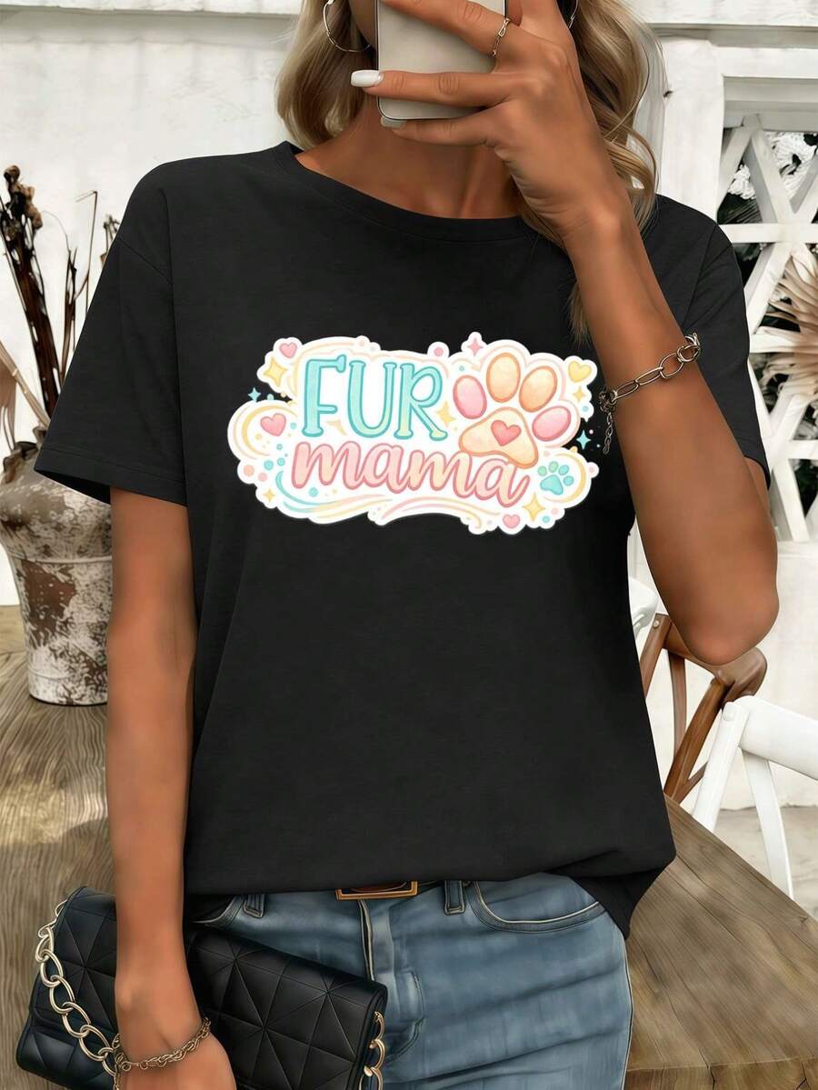 Women T-Shirts - Black - View 1