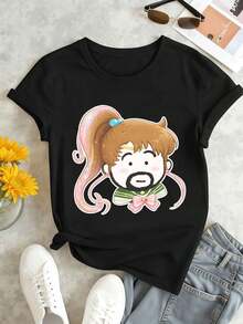 Women T-Shirts - Black - View 1