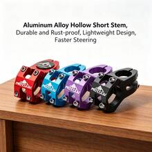 MOTSUV 31.8*45mm Aluminum Alloy Hollow Stem For Mountain Bike, Downhill Handlebar Stem - Multicolor - View 3