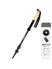 Nordic Style Outdoor Locking Trekking Pole, Durable Adjustable Aluminum Hiking Stick, Unisex Travel Pole, Outdoor Leisure Accessory Equipment Suitable For Hiking, Trekking, Walking, Camping Equipment - Multicolor - View 7