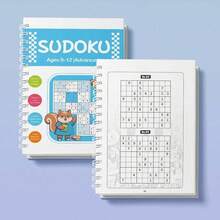 Bộ sách bài tập Sudoku - Trò chơi logic "Tư duy thông minh, phát triển lành mạnh", với hình ảnh các con vật dễ thương, giúp rèn luyện khả năng tập trung, tư duy phản biện, tính kiên nhẫn và sự tự tin trong kỹ năng giải quyết vấn đề. - Sudoku - Xem 11