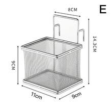 Cesta de acero inoxidable 304 para freír, colador multifuncional colgante, filtro de aceite, malla coladora para olla caliente, para cocina - A - Ver 8