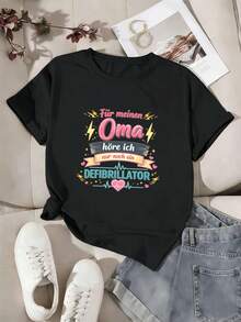 Women T-Shirts - Black - View 2