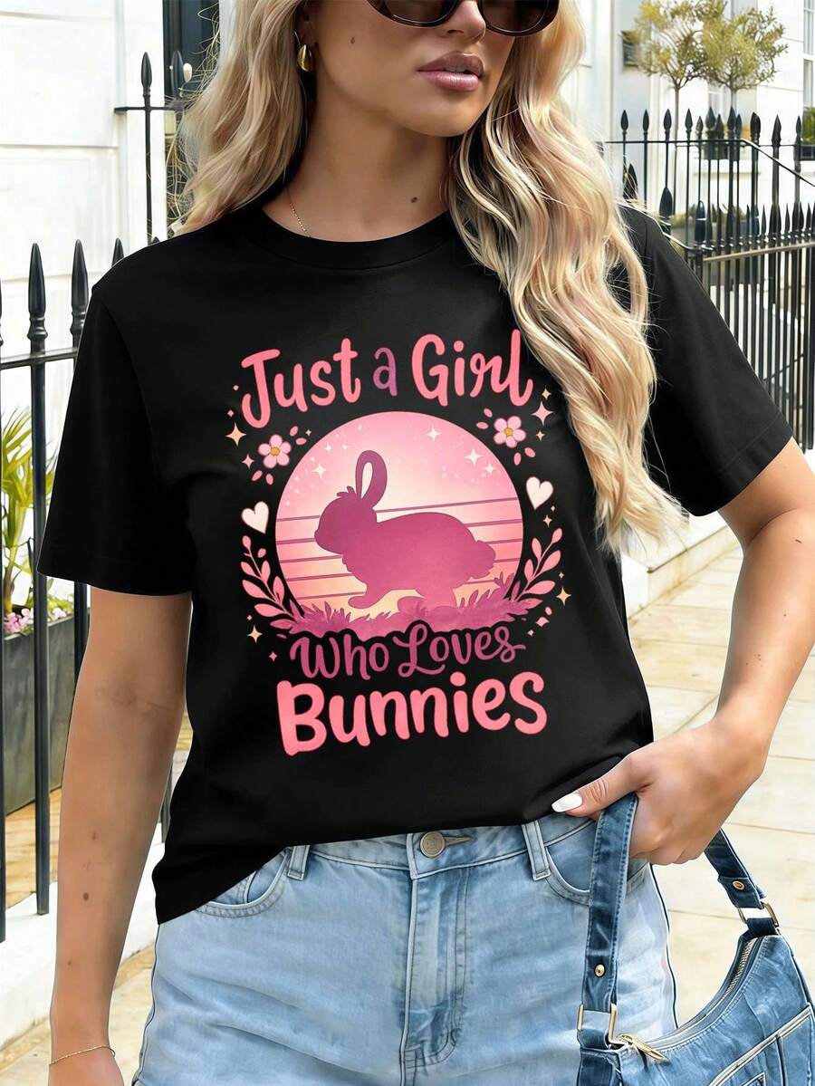 Women T-Shirts - Black - View 1