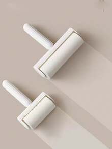 1个家用粘毛滚筒，可重复使用宠物毛发去除器，家用宠物毛发清洁工具 - 無 - 查看 6