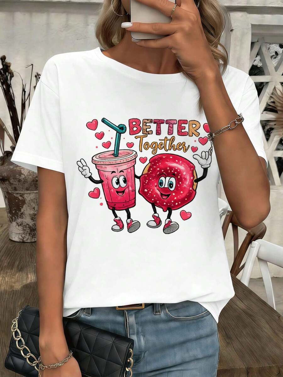 Women T-Shirts - White - View 1