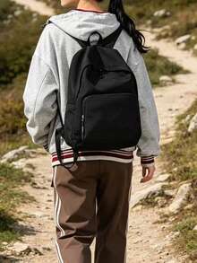 Women Fashion Backpacks - Negro 4 - View 3