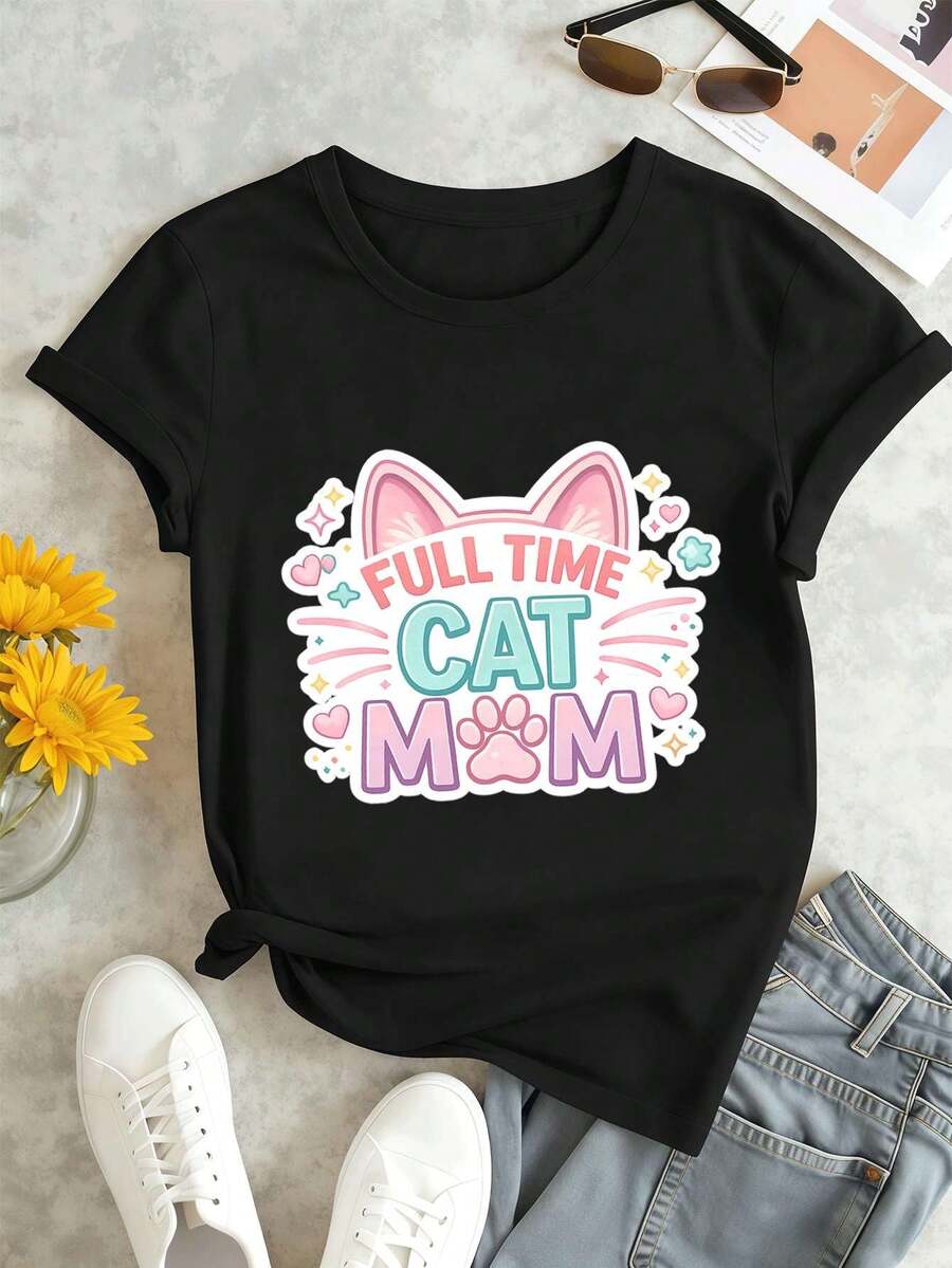 Women T-Shirts - Black - View 1