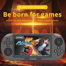 Konsol Game Genggam SF3000, Layar Besar IPS 4,5 inci, Joystick Ganda, Pemutar Game Genggam Retro Sumber Terbuka, Definisi Tinggi, Hadiah untuk Anak Laki-laki, Lebih dari 20.000 Game Bawaan, Mendukung E-Book, Musik, Pemutaran Video - SF3000 - View 5