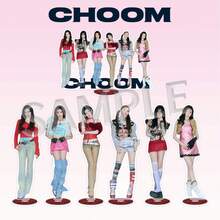 6件套 B/ABYMONSTER CHOOM 专辑亚克力立牌套装，K-Pop 组合 Y2K 风格人偶立牌，高清印刷 Ahyeon Asa Rora Pharita Ruka Chiquita 桌面和书架装饰高清印刷，耐用亚克力材质 - 彩色 - 查看 2