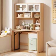 Computer Desk, Shelving Unit, Filing Cabinet, Work Desk, Office Cabinet, Natural White 180 Cm - 自然色 - 查看 2