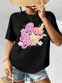 Women T-Shirts - Black - View 2
