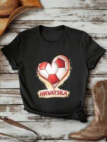 Women T-Shirts - Black - View 1