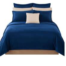 Duerme Mejor Esta Noche: Combo Completo de Cobertor y Sábanas BEAUTTY HOME - MARINO - Ver 2