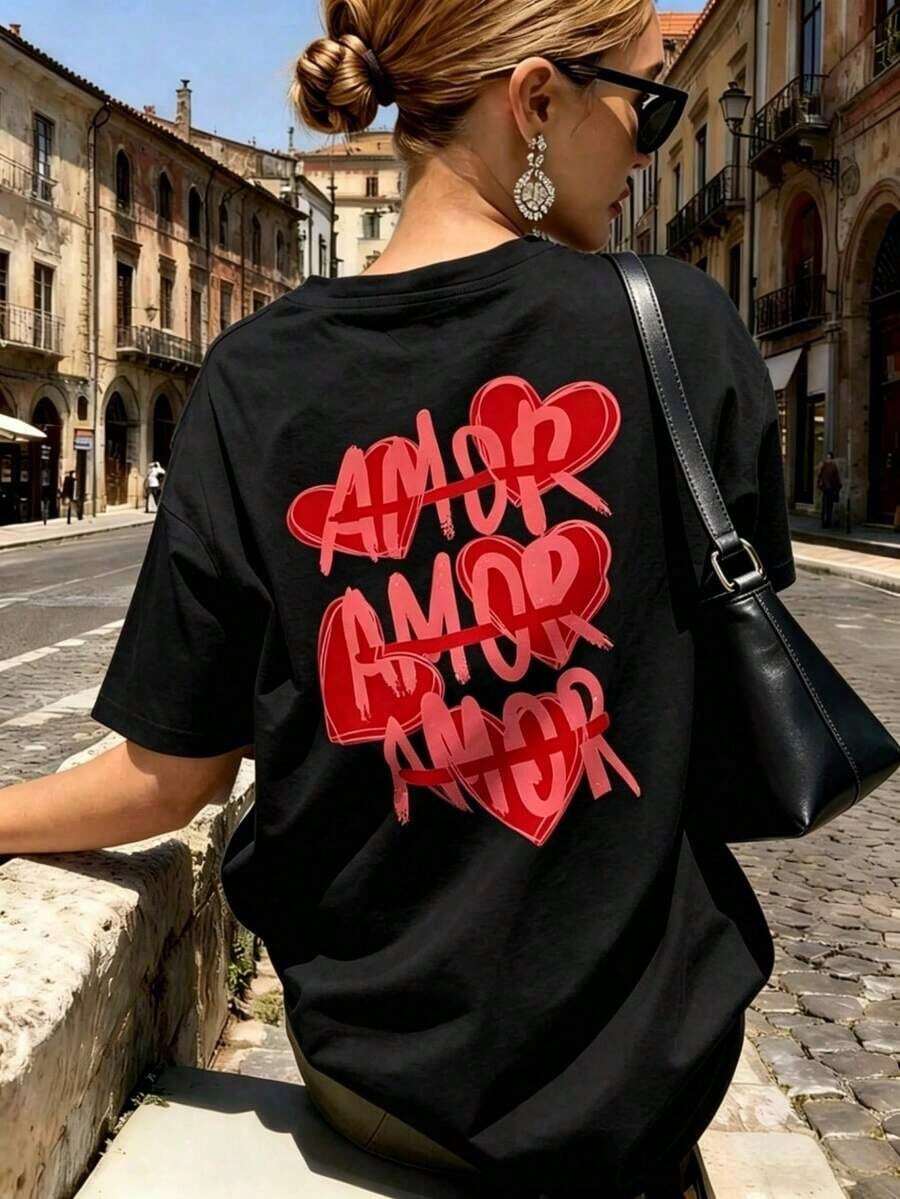 ¡Novedad! Blusa de manga corta para mujer, diseño liso, ideal para estar en casa o para uso casual. Oferta por tiempo limitado. Preciosa blusa, cómoda y de largo regular. Lavable a máquina.