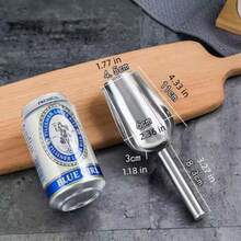 1pc Stainless Steel Round Mouth Food Scoop, Multi-Purpose Kitchen Practical Shovel, Durable Thickened Rice Scoop, Household Bean Candy Ice Cube Scoop, Portable Practical Kitchen Tool, Multi-Function Grain Dry Goods Scoop, Sturdy Wear-Resistant Ice Scoop, Convenient Food Storage Kitchen Supermarket Scoop, Easy To Clean Reusable Dry Goods Scoop, Multi-Purpose Ingredient Filling Snack Organizing Scoop - View 15