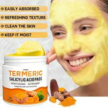 80 miếng - Mặt nạ giấy Naturium chiết xuất nghệ và axit salicylic, chứa vitamin C, giúp làm sạch, tẩy tế bào chết, phù hợp cho da nhạy cảm. - Axit salicylic - Xem 9