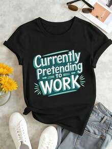 Women T-Shirts - Black - View 1
