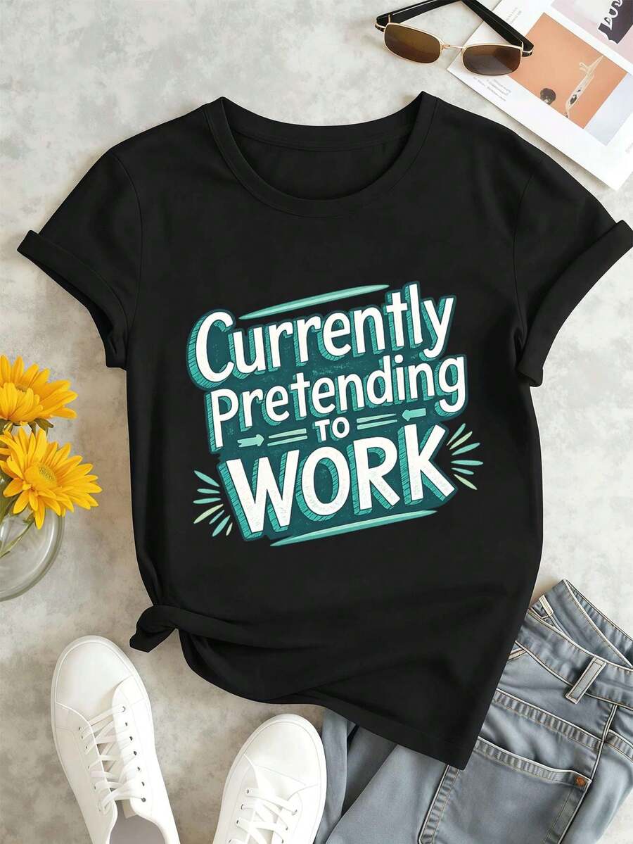 Women T-Shirts - Black - View 1